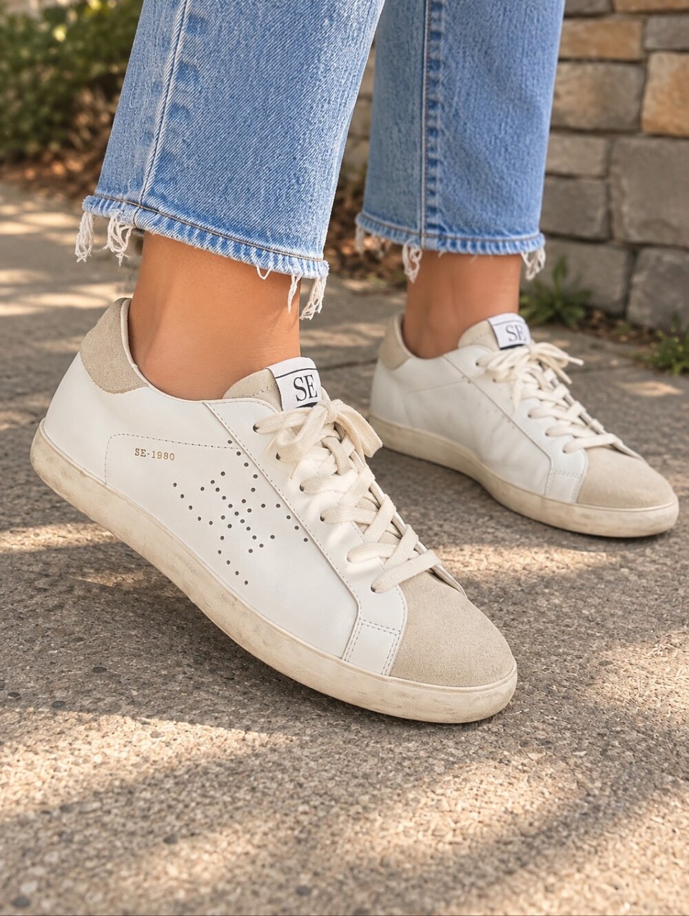 Sam Edelman Aubrie Lace Up Sneaker Size 9